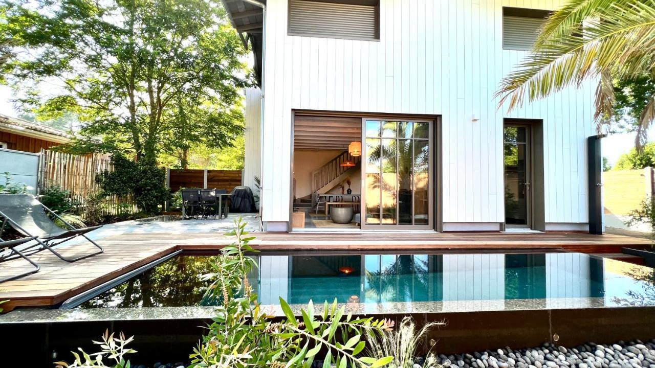 La Villa Du Lac - Piscine Chauffee - Jacuzzi - Clim La Teste-de-Buch Bagian luar foto