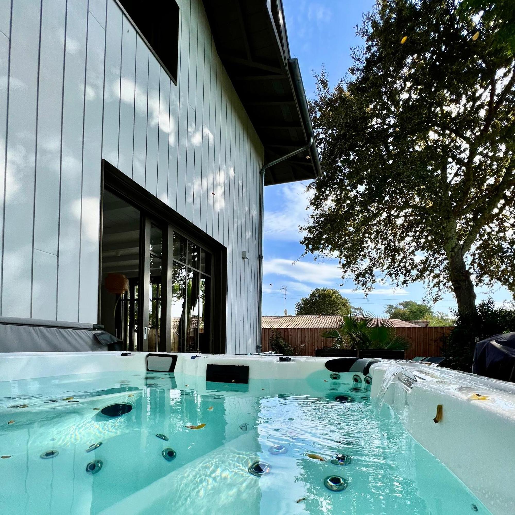 La Villa Du Lac - Piscine Chauffee - Jacuzzi - Clim La Teste-de-Buch Bagian luar foto